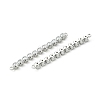 SHEGRACE Brass Pave Clear Cubic Zirconia Connector Charms XGRQ3P326-640P-2