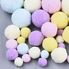 DIY Doll Craft Polyester High-elastic Pompon Ball AJEW-R093-01-E01-1