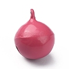 Baking Paint Brass Bell Pendants KK-WH0044-35D-3