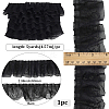 5 Yards Double Polyester Lace Trim for Sewing Decoration OCOR-GF0005-06D-2