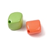 Opaque Acrylic Beads OACR-H058-15-2