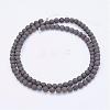 Natural Pyrite Bead Strands G-G670-09-4mm-2