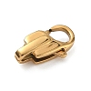 304 Stainless Steel Lobster Claw Clasps LS-STAS-C148-03A-G-2