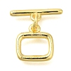 Brass Toggle Clasps KK-B121-05G-1