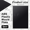 ABS Plastic Mould Plates AJEW-WH0314-399B-01-2
