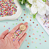 96G 12 Styles Handmade Polymer Clay Cabochons CLAY-SC0001-89-3