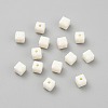 Opaque Acrylic Beads MACR-WH20001-13K-1