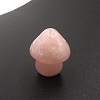 Natural Rose Quartz Carved Figurines Statues for Home Office Desktop Decoration PW-WGD7C6D-03-1