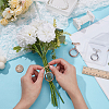 3Pcs 3 Colors Brass Brooch PALLOY-NB00008-3