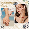 24Pcs 12 Colors Polyester Cord Braided Bracelets for Men Women BJEW-SP0001-14-7