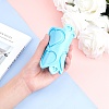 DIY Heart Shape Earring Silicone Mold Kits DIY-OC0002-79-3