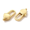 Eco-Friendly Rack Plating Brass Lobster Claw Clasps KK-F851-01G-2