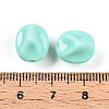 Opaque Acrylic Beads SACR-T017-34B-3