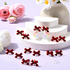 32Pcs Alloy Stud Earring Findings FIND-BBC0005-28A-4