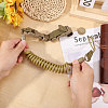 Nylon Outdoor Tactical Spring Lanyard AJEW-WH0752-319A-3