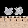 Frosted Transparent Acrylic Beads X1-OACR-P029-18B-05-4