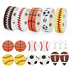  DIY Sport Theme Bracelet Earring Making Kit DIY-TA0005-86-10