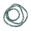 Transparent Electroplate Glass Beads Strands LS-EGLA-A039-T3mm-UA12-2