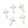 Non-Tarnish 201 Stainless Steel Charms X-STAS-C021-06P-T-1