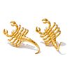 304 Stainless Steel Stud Earrings WG7BF66-01-2