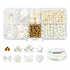 DIY Imitation Pearl Plastic Stretch Bracelet Making Kit DIY-YW0009-04-1