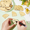 40Pcs Mirror Acrylic Wine Glass Charms AJEW-FG0003-01-3