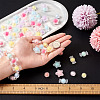 120Pcs 3 Style Transparent Acrylic Beads TACR-BT0001-03-7
