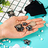  6Pcs 3 Styles Non-magnetic Hematite Pendants G-TA0001-43-16