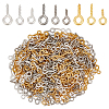 ARRICRAFT 1800Pcs 9 Styles Iron Screw Eye Pin Peg Bails IFIN-AR0001-33-1