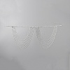 Brass Rhinestone Sexy Shoulder Bra Body Chain FIND-WH0152-181S-1