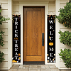 Halloween Hanging Polyester Sign for Home Office Front Door Porch Welcome Decorations HJEW-WH0011-20C-7