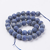 Natural Lapis Lazuli Beads Strands LS-G-J376-52-10mm-2