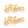 Golden Plated Alloy Cabochons PALLOY-WH0068-08L-2