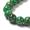 Handmade Lampwork Beads Strand LAMP-C008-02F-3