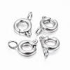 Tarnish Resistant 304 Stainless Steel Smooth Surface Spring Ring Clasps LS-X-STAS-H396-B-02P-2