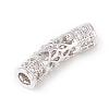 Brass Micro Pave Cubic Zirconia Beads ZIRC-F001-66P-3