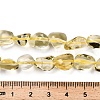 Natural Lemon Quartz(Heated) Beads Strands G-P568-C01-01-5
