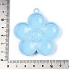 Spray Painted Alloy and Enamel Big Pendants PALLOY-T092-80C-3