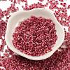 Two Tone Inside Colours Transparent Glass Seed Beads SEED-C004-05F-2