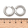 316F Stainless Steel Hoop Earrings EJEW-D341-01E-P-5