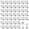 80Pcs Plastic Imitation Pearl Anti-glare Lapel Pins Brooches JEWB-SP0001-12A-1