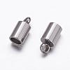 Tarnish Resistant 304 Stainless Steel Cord Ends STAS-P161-05-3mm-1