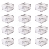 Square Marble Texture Cardboard Jewelry Ring Boxes CON-TAC0009-05A-3