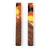 Transparent Resin & Walnut Wood Big Pendants RESI-N039-24C-2