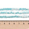 Frosted Crackle Glass Beads X1-GLAA-U001-4mm-M08-4