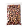 161Pcs 8 Styles Printed Natural Wood Beads WOOD-FS0001-52-6