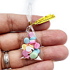 Mini Polymer Clay Fruit Candy PW-WGBA8E2-09-1