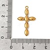 304 Stainless Steel Rhinestone Pendants STAS-B128-09G-05-3