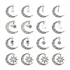  Jewelry 28Pcs 7 Style Tibetan Style Zinc Alloy Pendants FIND-PJ0001-25-2