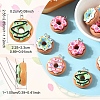 10Pcs Opaque Resin Pendants CRES-YW0001-45-3